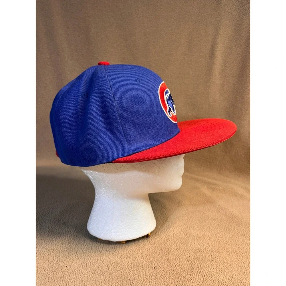 New Era Chicago Cubs 9FIFTY Snapback Hat Blue Red Walking Bear MLB Cap